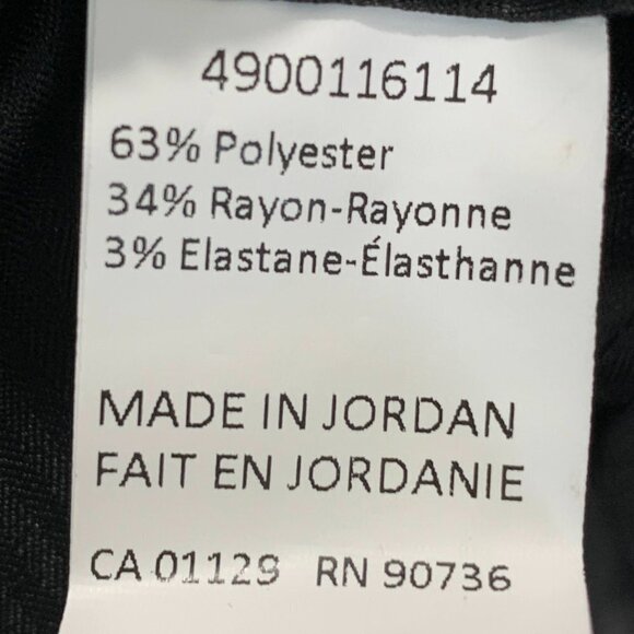 Lauren Ralph Lauren Dress Pants Men 36 Black Flat Front Pockets Straight Leg - Picture 8 of 9